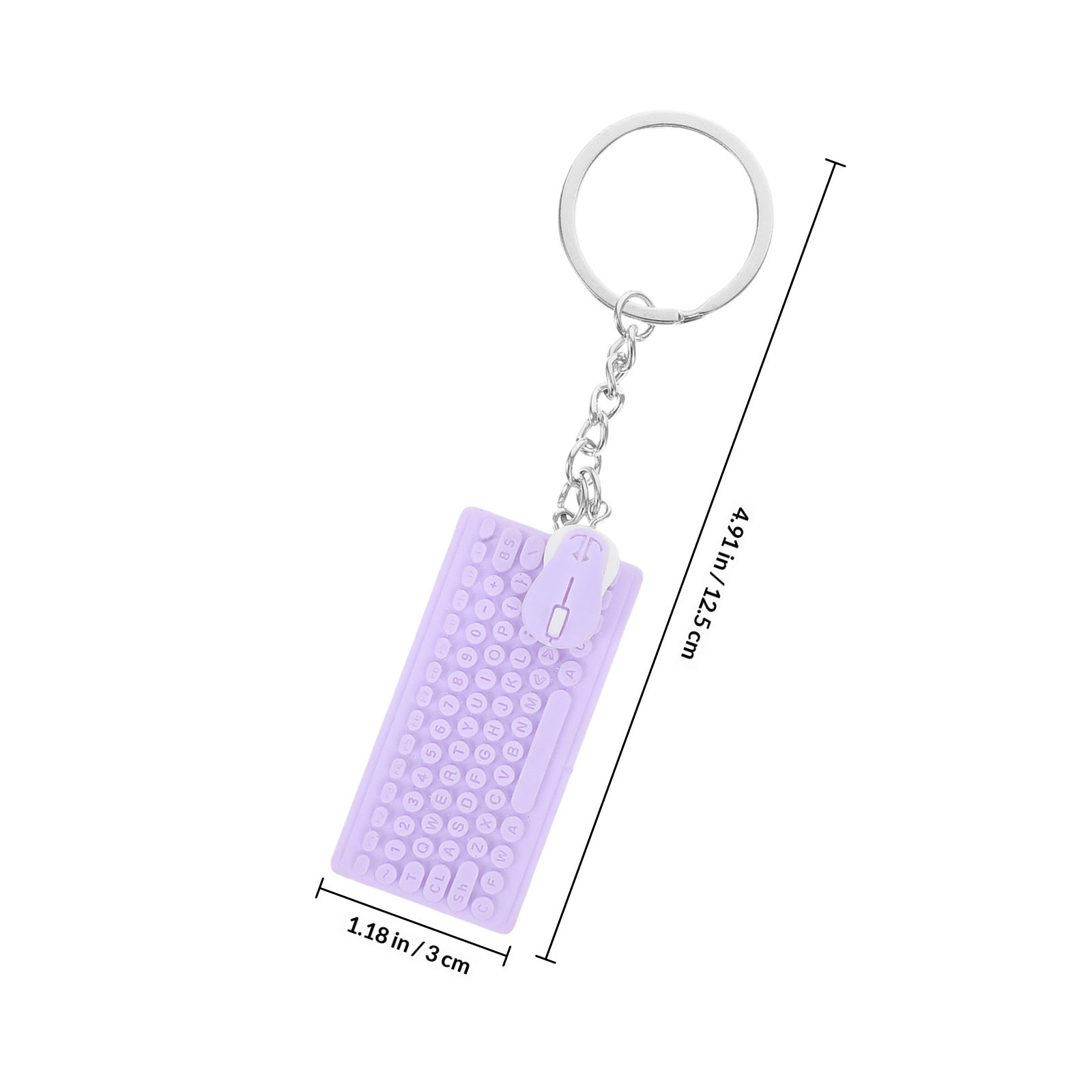 Mini Keyboard and Mouse Keycha - огляд і ціна Tech Keychain Accessories