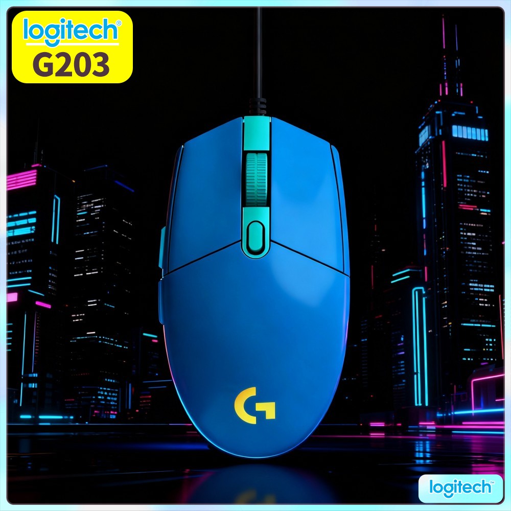 Logitech G203 Wired Gaming Mou - огляд і ціна Logitech Mouse G203