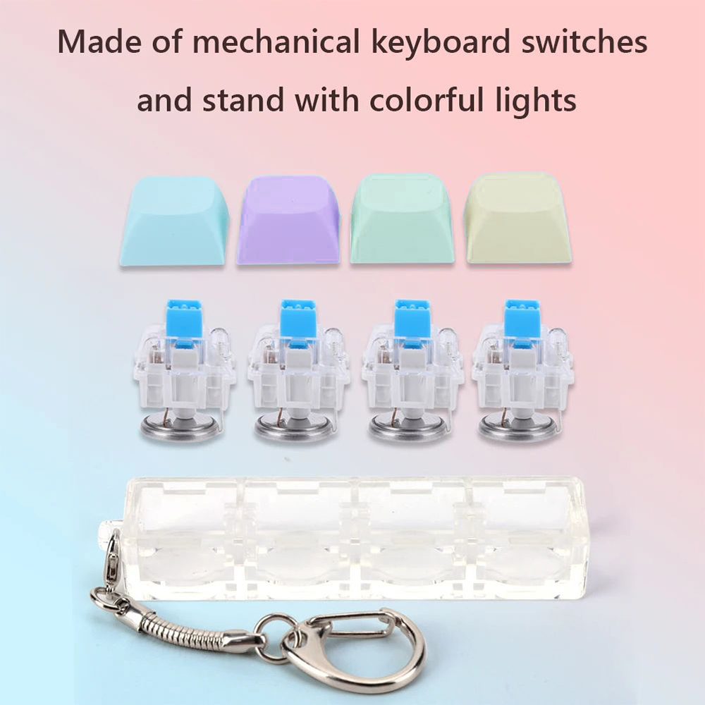 4/9 Keys LED Light-Up Keychain - огляд і ціна Tech Office Accessories