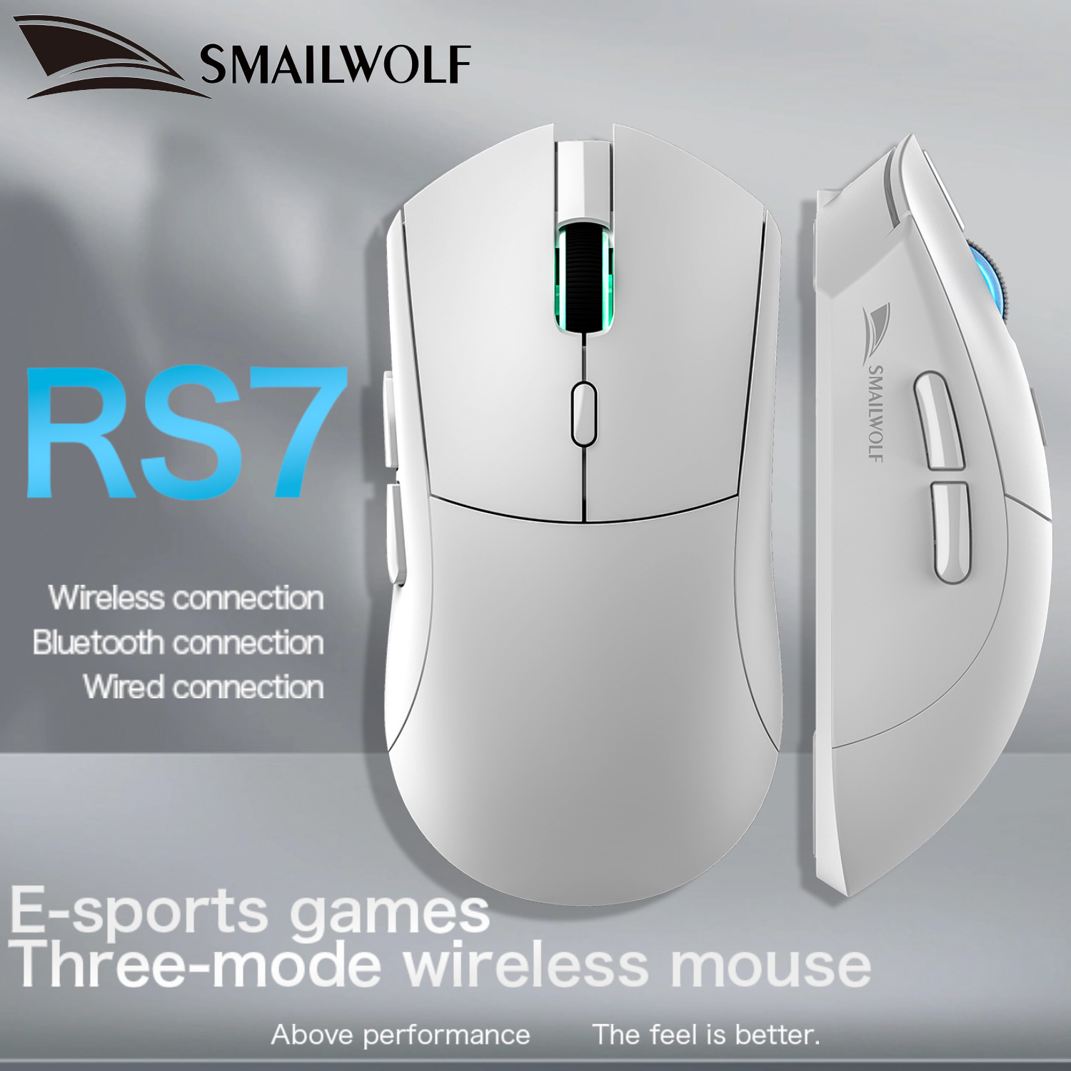 SMAILWOLF RS7 Bluetooth wirele - огляд і ціна Logitech Mouse G203