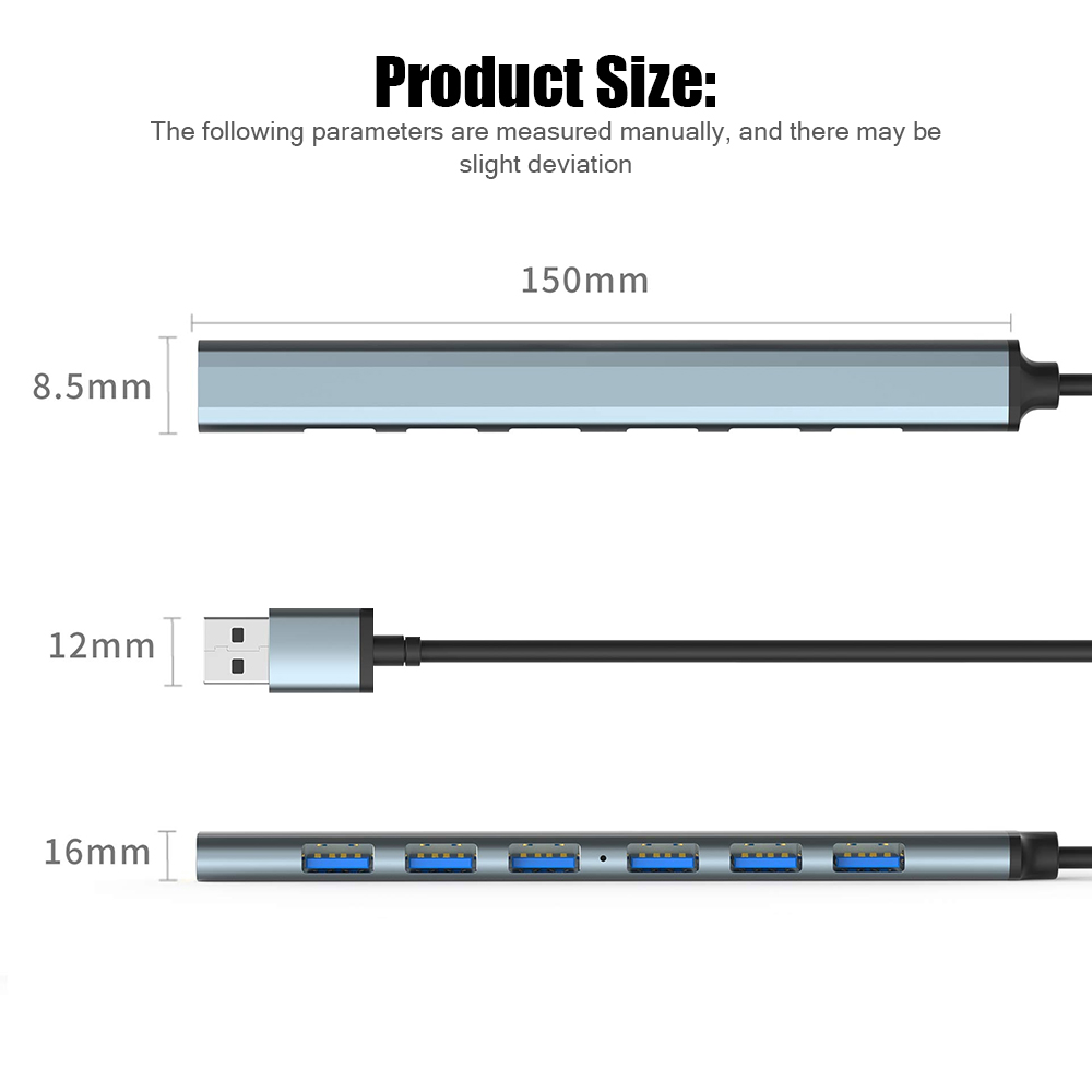7 Port USB 3.0 Hub USB Hub Hig - огляд і ціна Usb Hub 7 Port