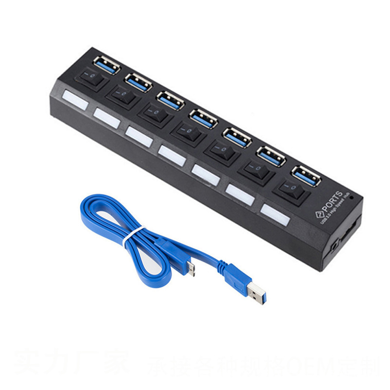 USB 3.0 Hub 5Gbps High Speed M - огляд і ціна Usb Hub 7 Port
