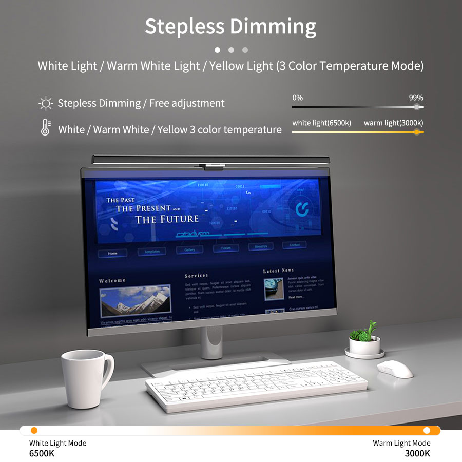 50cm Screen Light Desk Lamp Co - огляд і ціна Monitor Light Bar
