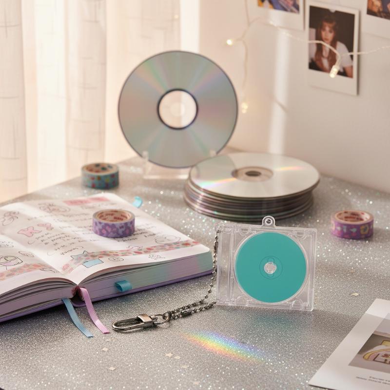 CD Disc Case Key Chain - Perip - огляд і ціна Tech Keychain Accessories