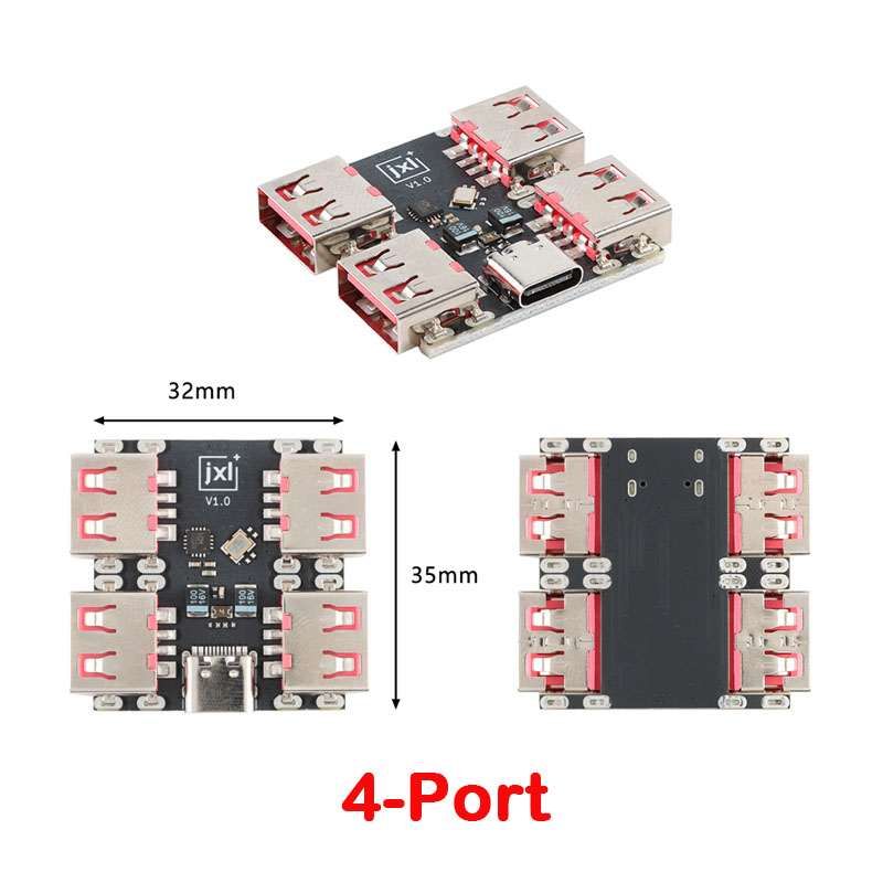 1-10Pc USBHUB USB2.0 7 4-port  - огляд і ціна Usb Hub 7 Port