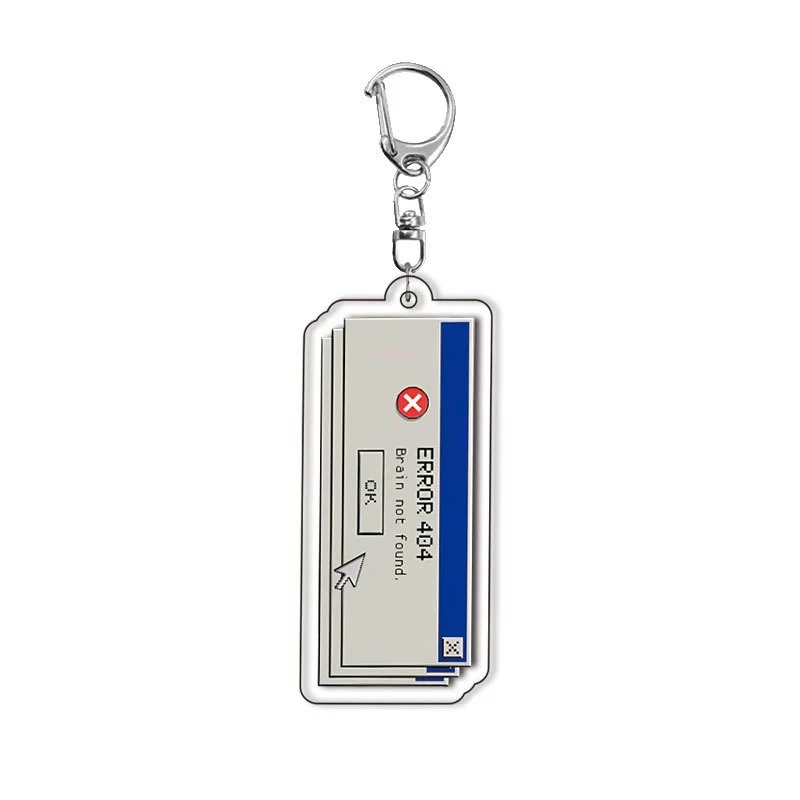Access Denied Funny Meme Acryl - огляд і ціна Tech Keychain Accessories
