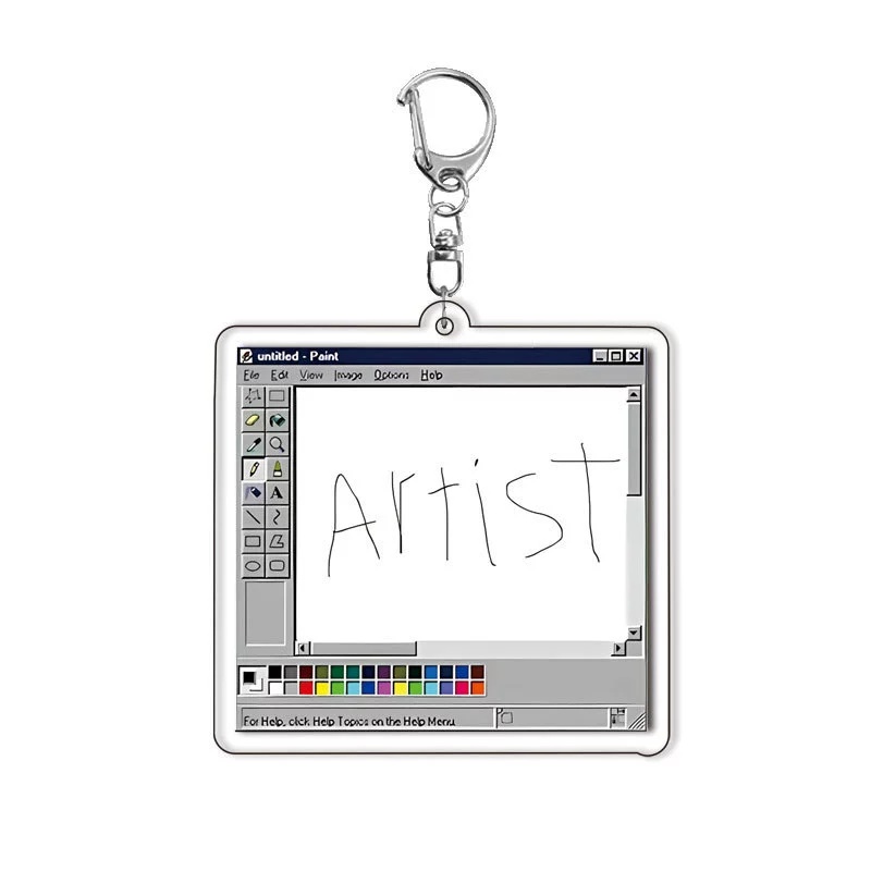Access Denied Funny Meme Acryl - огляд і ціна Tech Keychain Accessories