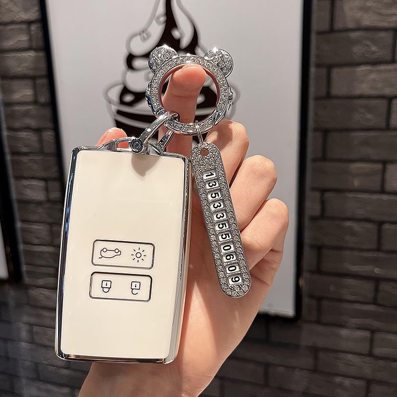 TPU Car Key Case for Renault M - огляд і ціна Tech Keychain Accessories