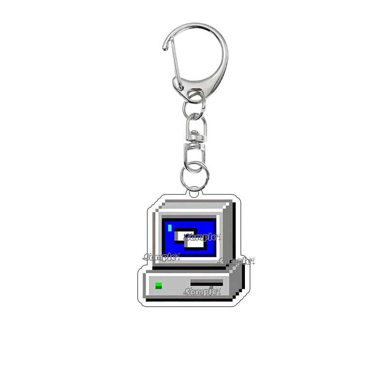 Creative Double-sided Print Re - огляд і ціна Tech Keychain Accessories