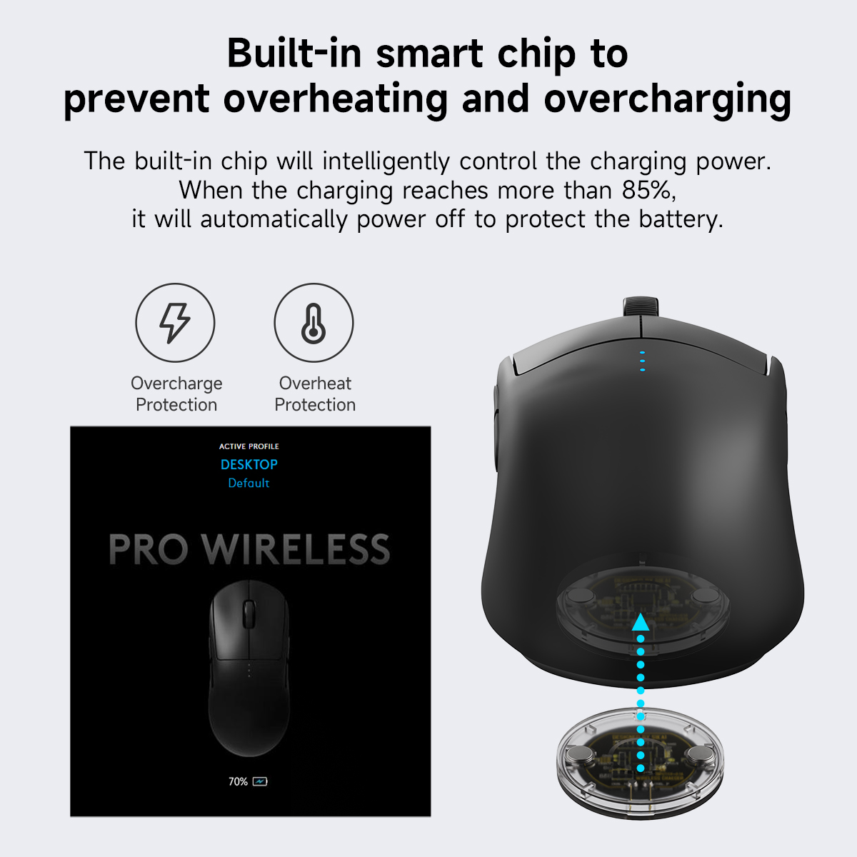 Qi Wireless Mouse Module for L - огляд і ціна Logitech Mouse G502