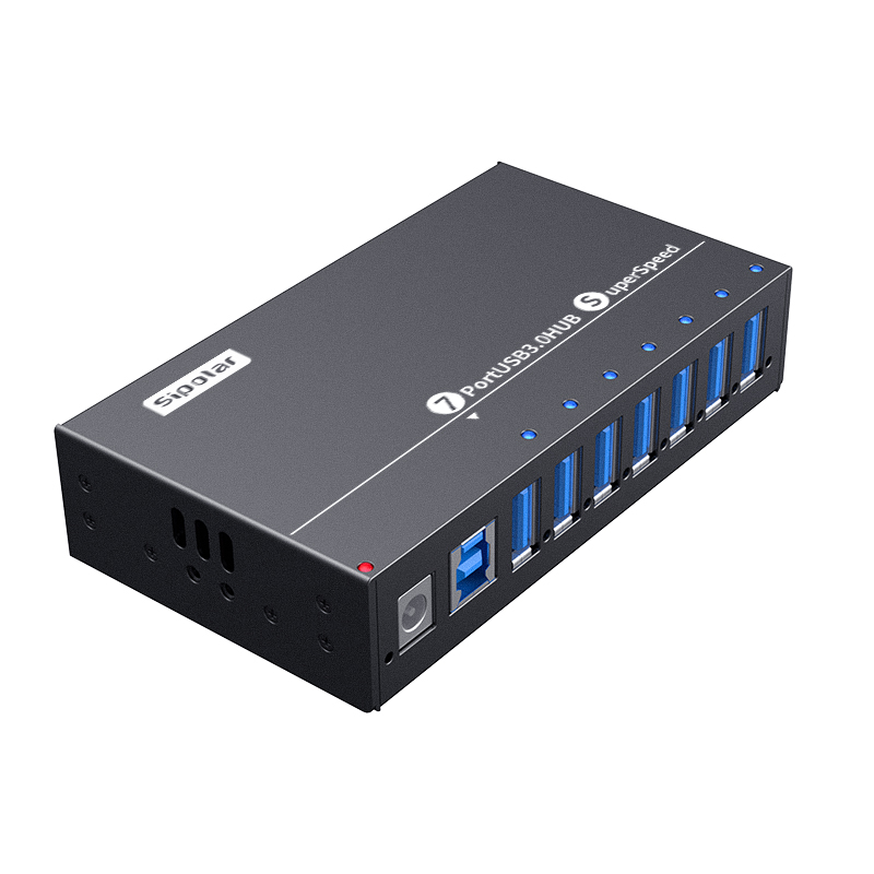 A-173 Sipolar 7 Port Usb Hub 3 - огляд і ціна Usb Hub 7 Port