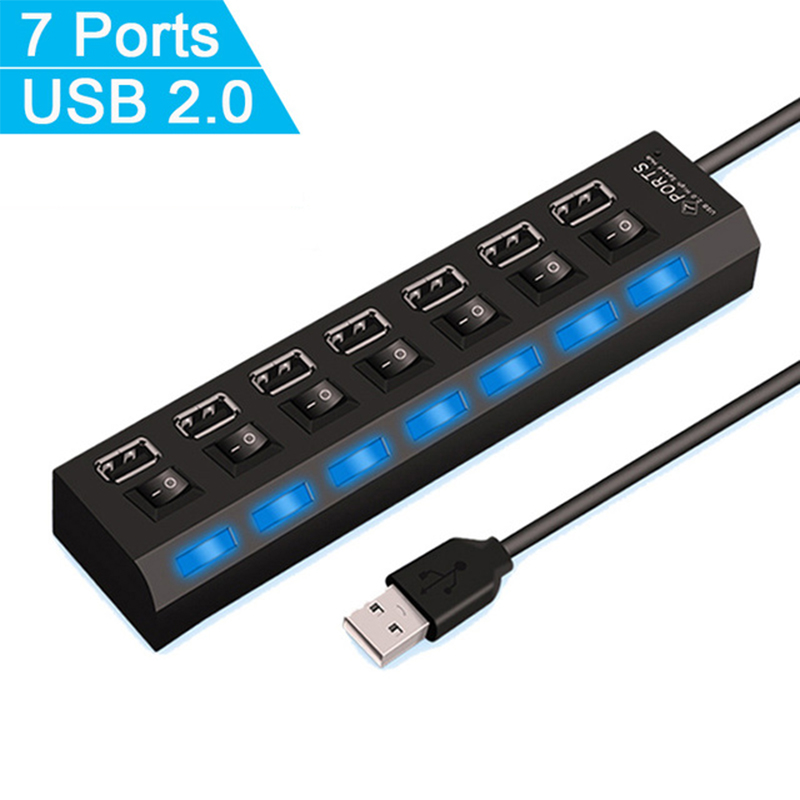 USB 2.0 Hub USB High Speed Spl - огляд і ціна Usb Hub 7 Port