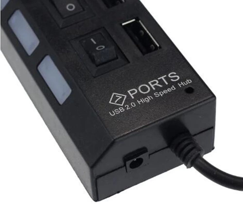 USB 2.0 Hub USB High Speed Spl - огляд і ціна Usb Hub 7 Port
