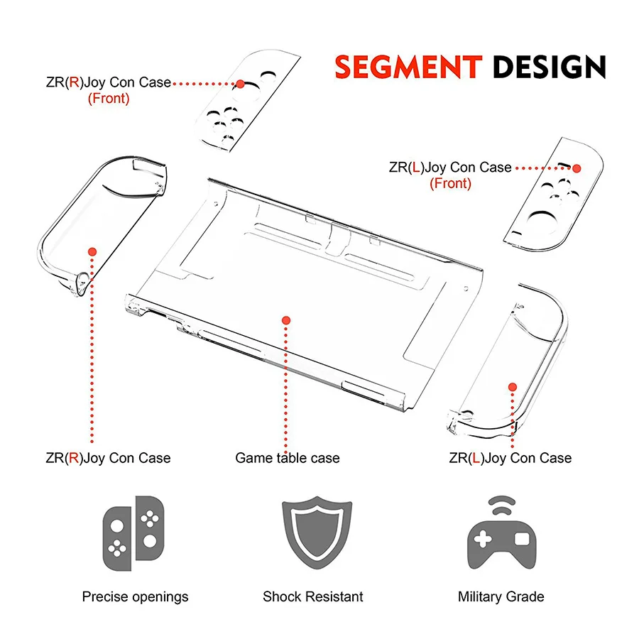 6 in 1 Kit Bags For Nintendo S - огляд і ціна Tech Accessories Hard Case